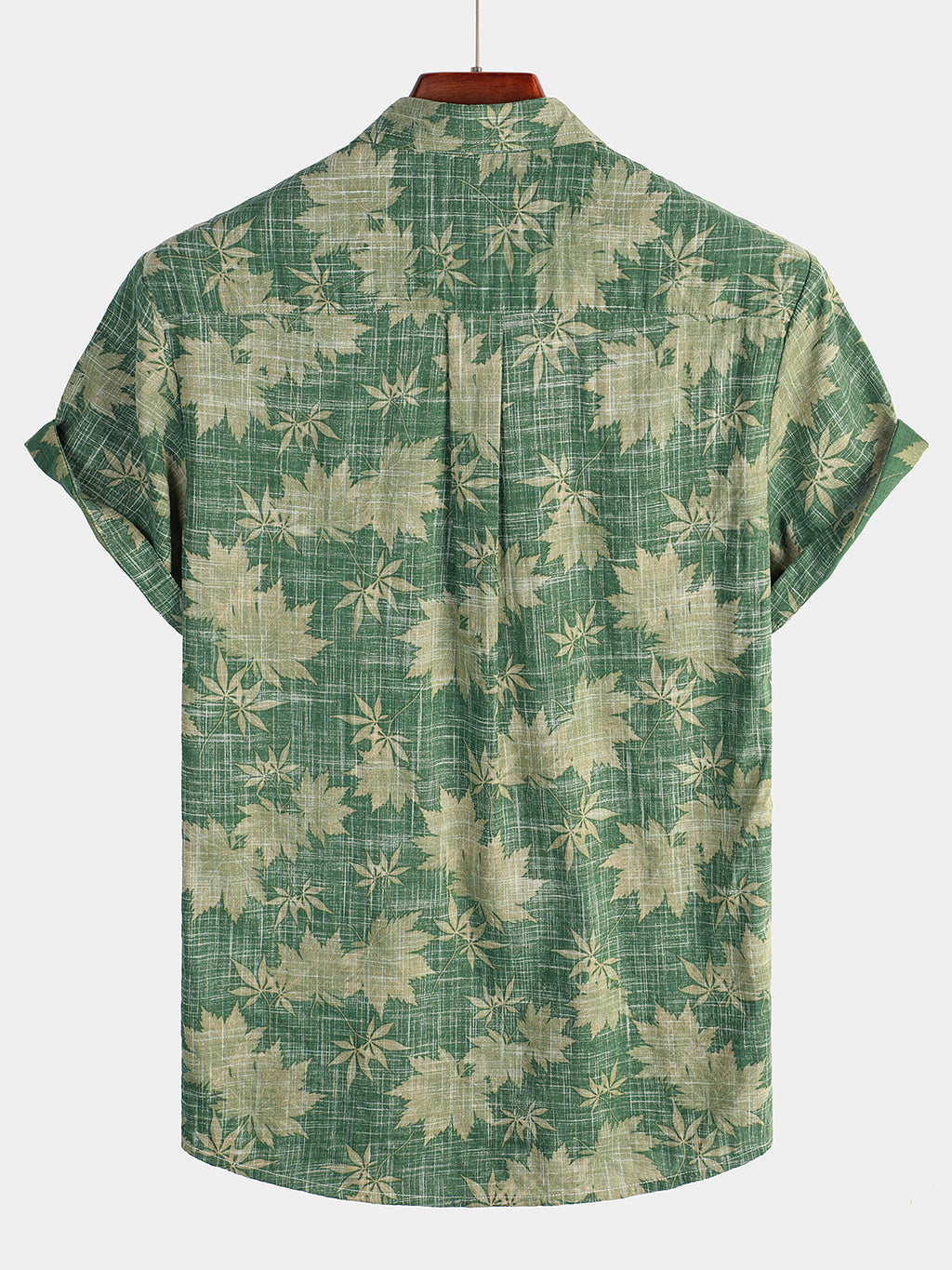 Algernon | Men's Patterned Short Sleeve Button Front Shirt