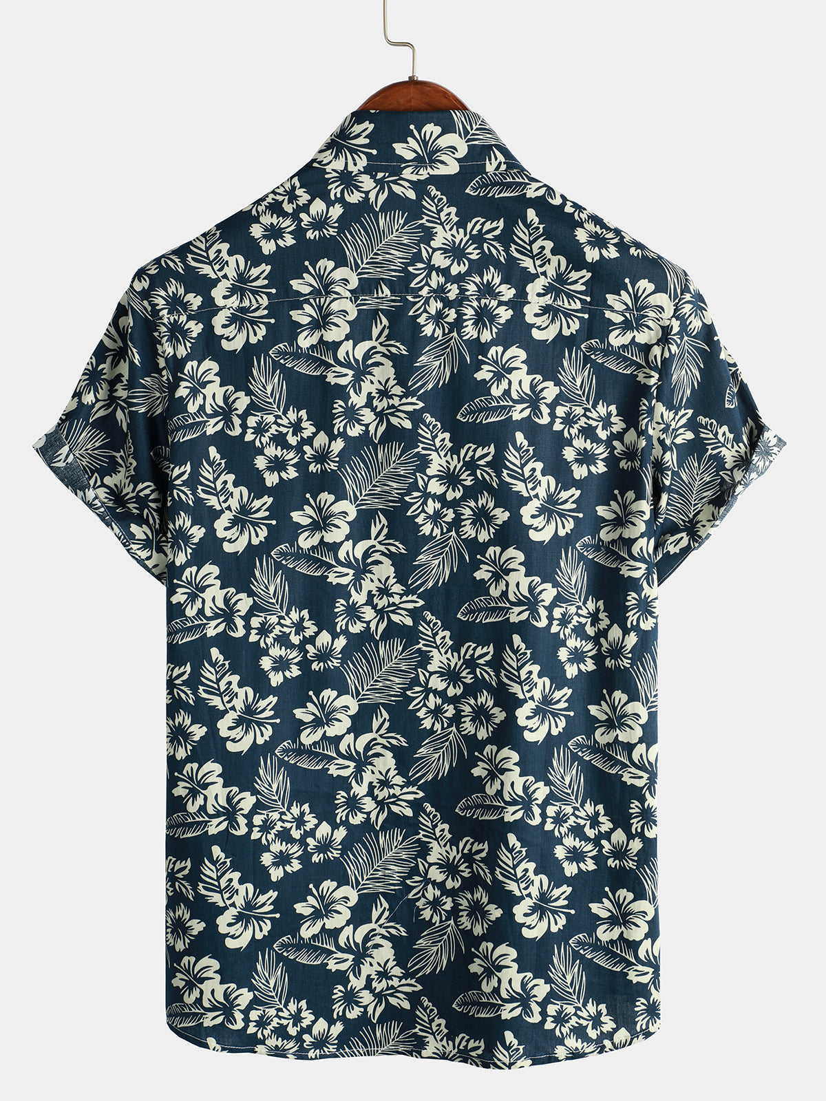 Algernon | Men's Patterned Short Sleeve Button Front Shirt