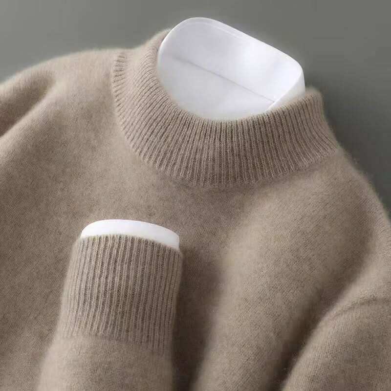 Aliana | Women's Long Sleeve Crew Neck Cashmere Sweater