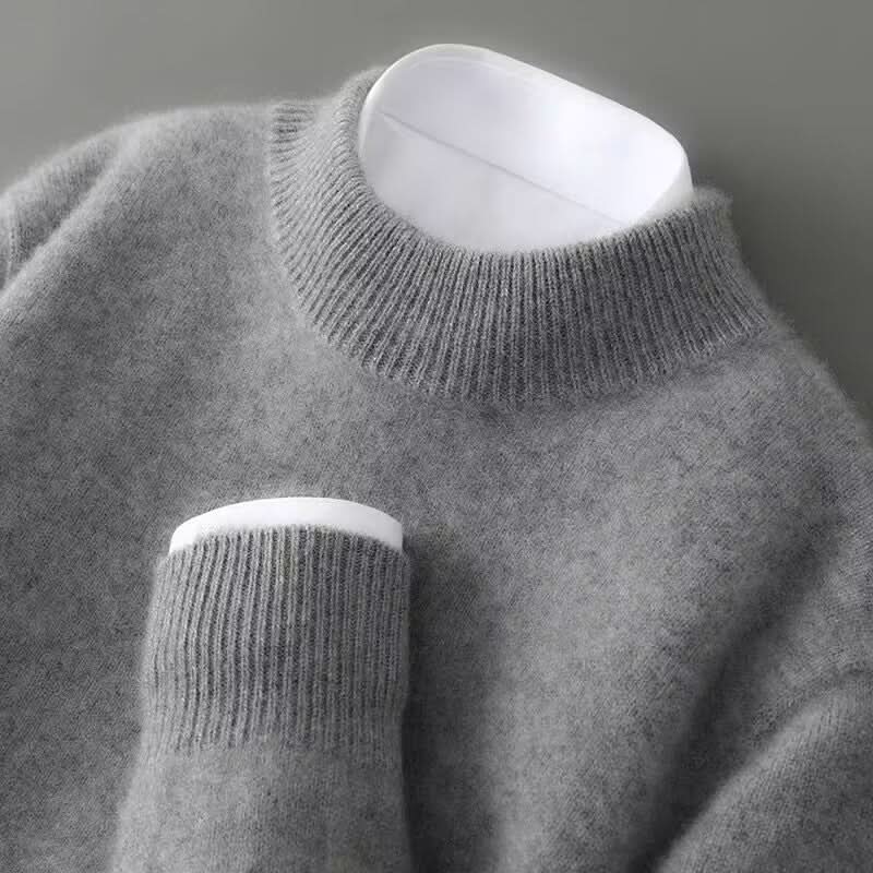Aliana | Women's Long Sleeve Crew Neck Cashmere Sweater