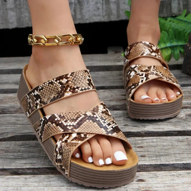 Alice | Women’s Open Toe Criss-Cross Summer Sandals