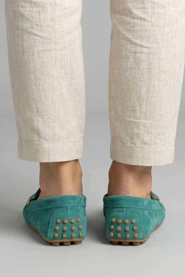 Alida | Women’s Round Toe Slip On Flat Dress Loafers