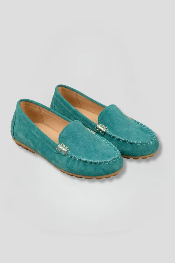 Alida | Women’s Round Toe Slip On Flat Dress Loafers