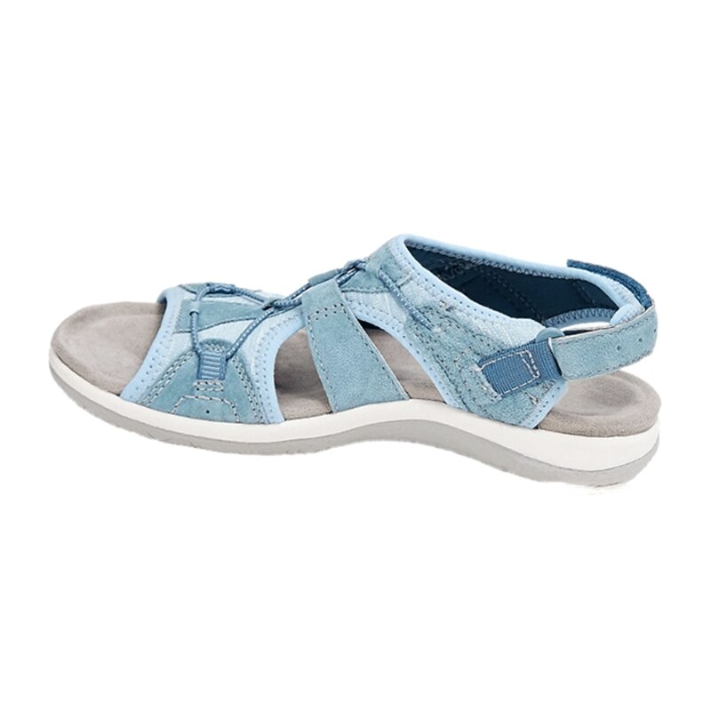 Alisha | Women’s Adjustable Strap Cushioned Round Toe Sandals