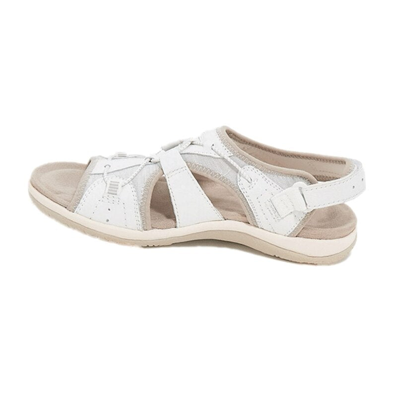 Alisha | Women’s Adjustable Strap Cushioned Round Toe Sandals