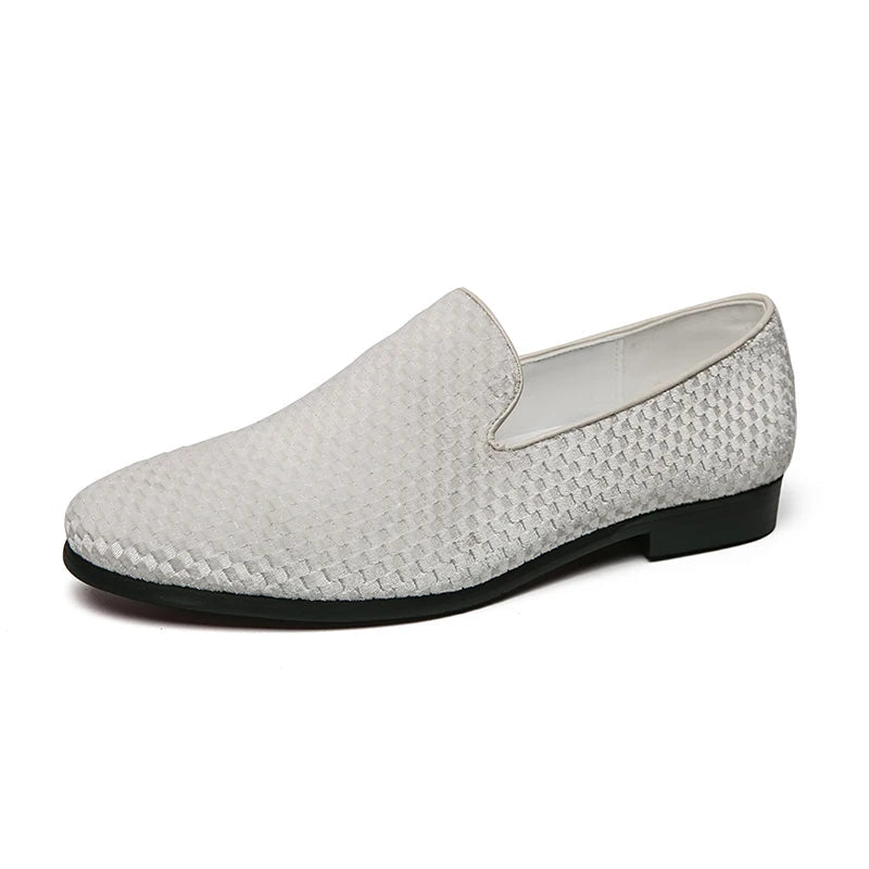 Allister | Men's Pattern Slip-On Closed Toe Dress Loafers