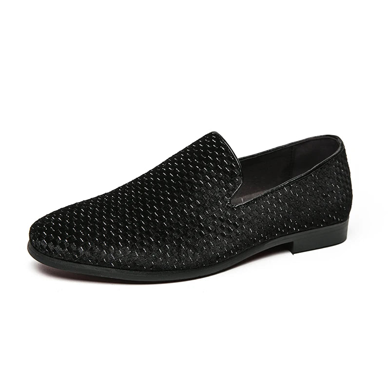 Allister | Men's Pattern Slip-On Closed Toe Dress Loafers