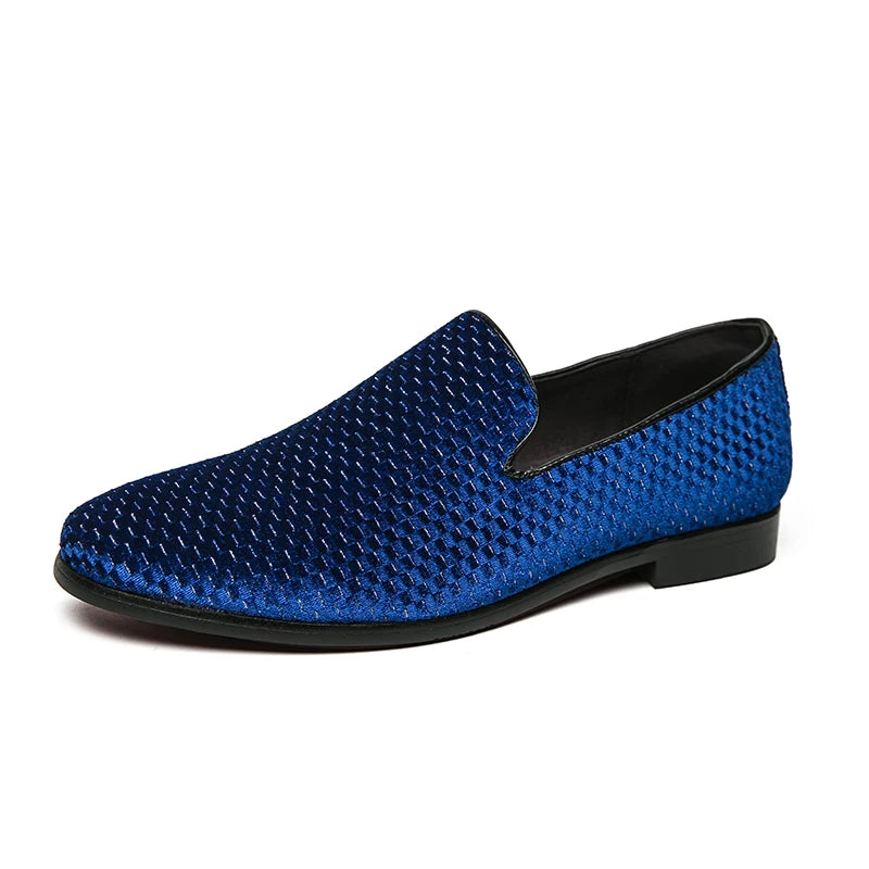 Allister | Men's Pattern Slip-On Closed Toe Dress Loafers