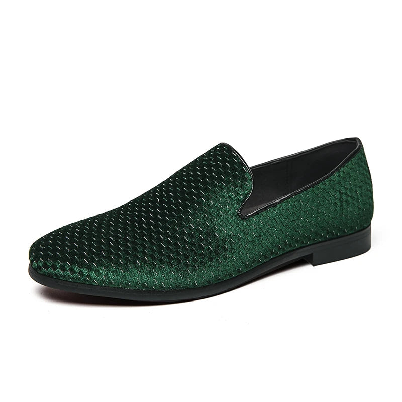 Allister | Men's Pattern Slip-On Closed Toe Dress Loafers
