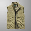 Alpheus | Men’s Zippered Multi Pocket Cargo Utility Vest
