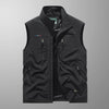Alpheus | Men’s Zippered Multi Pocket Cargo Utility Vest
