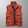 Alpheus | Men’s Zippered Multi Pocket Cargo Utility Vest