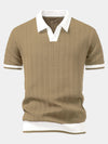 Altavious | Men's Short Sleeve Turn Down Collar Polo Shirt