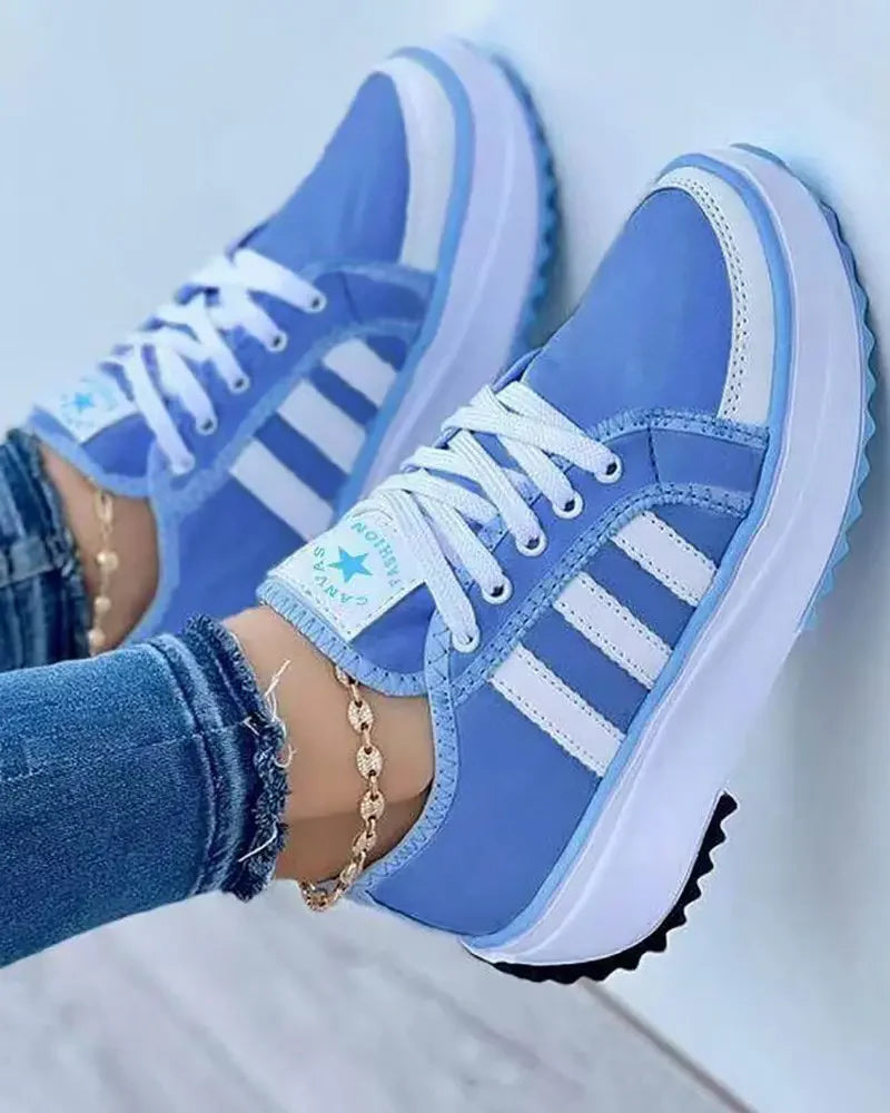 Amabel | Women’s Low Top Lace Up Closed Toe Shoes