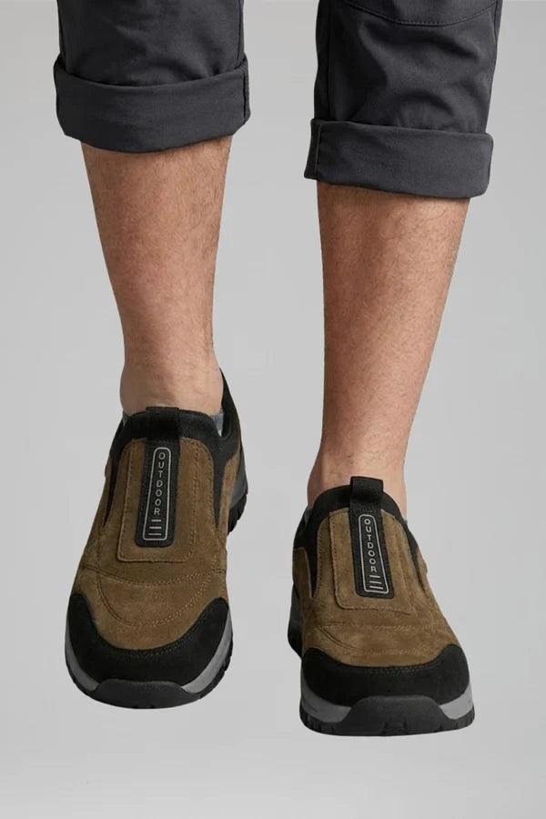 Amani | Men’s Round Toe Slip On Low Top Walking Shoes
