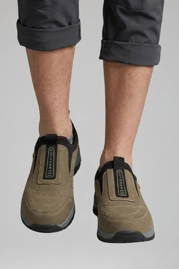 Amani | Men’s Round Toe Slip On Low Top Walking Shoes
