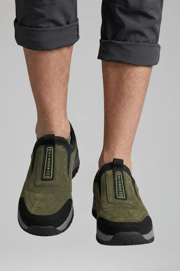 Amani | Men’s Round Toe Slip On Low Top Walking Shoes