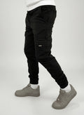 Amari | Men’s Drawstring Tapered Pocket Cargo Pants