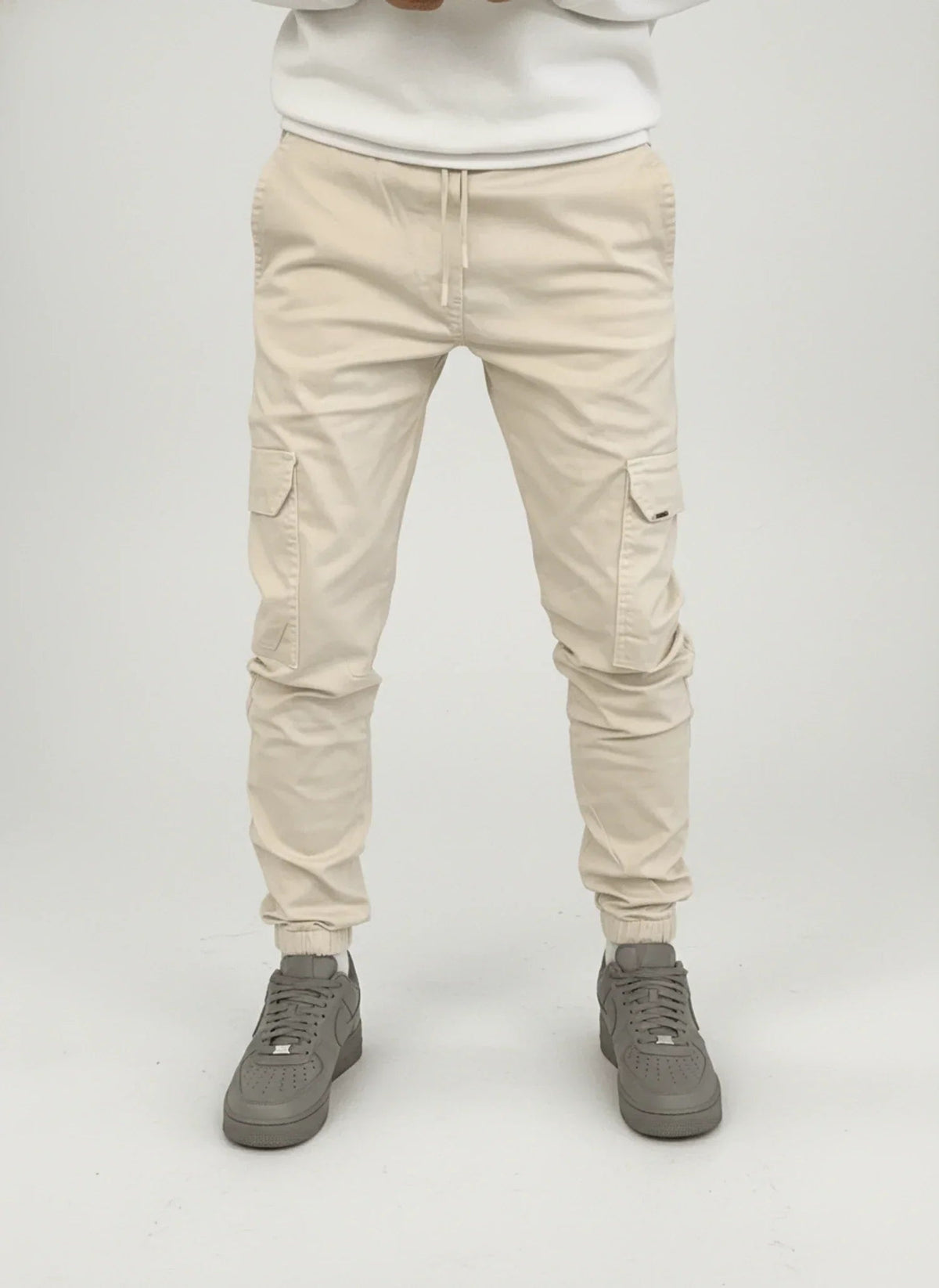 Amari | Men’s Drawstring Tapered Pocket Cargo Pants