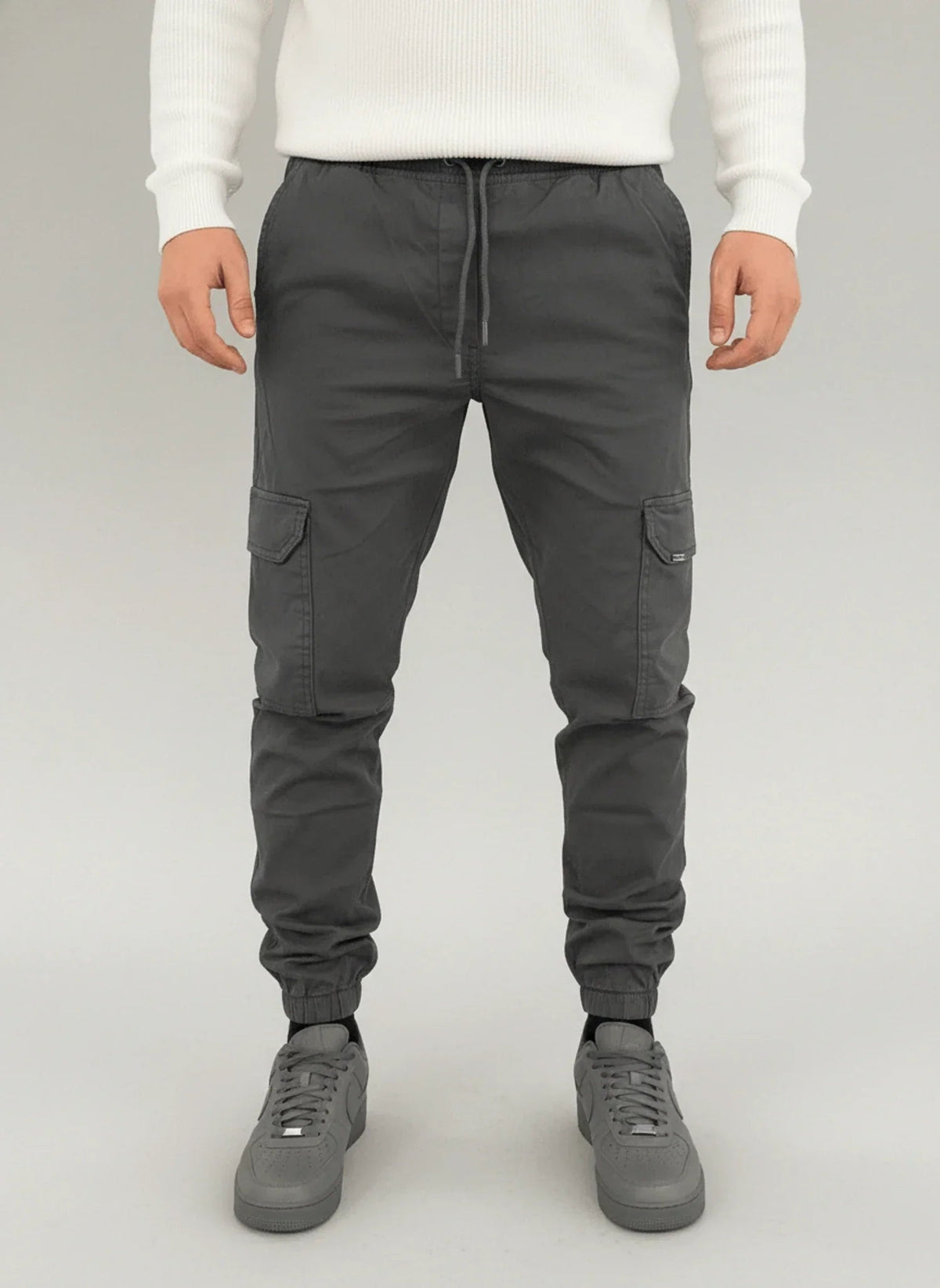 Amari | Men’s Drawstring Tapered Pocket Cargo Pants