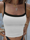Ambrosia | Women's Striped Scoop Neck Top