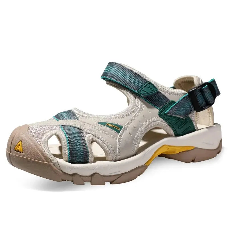 Amee | Women’s Closed Toe Adjustable Strap Cut Out Sandals