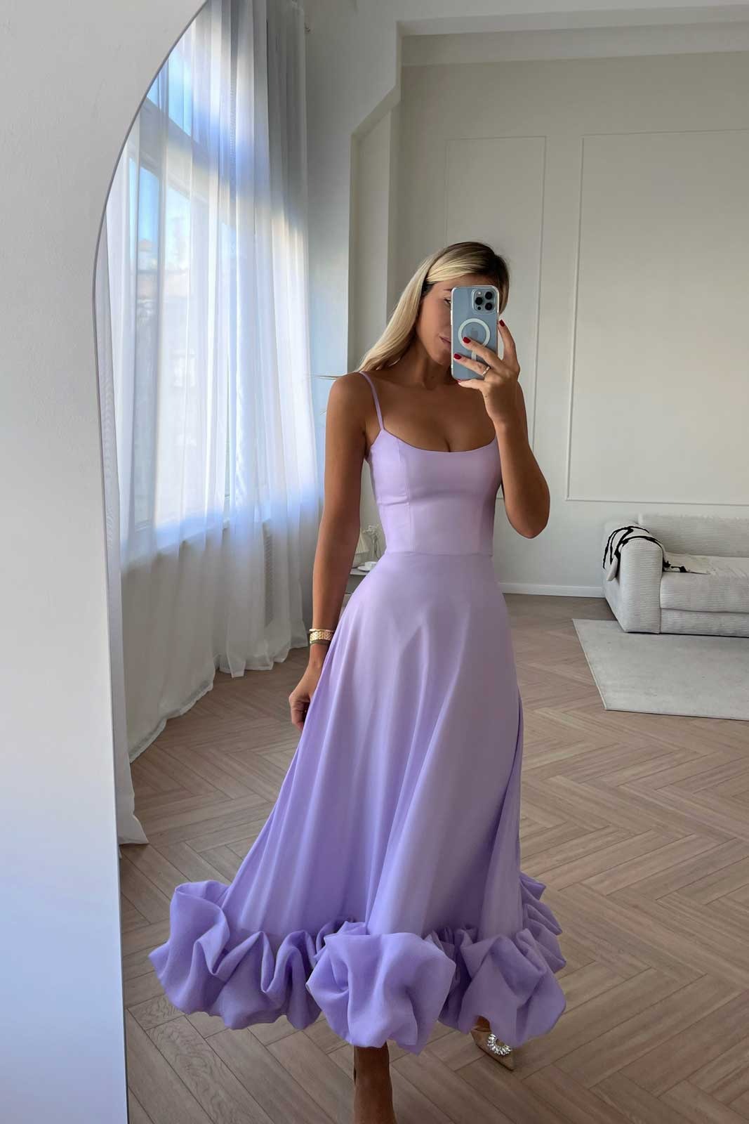 Ammie | Women’s Flowy Sleeveless Graduation Party Dress