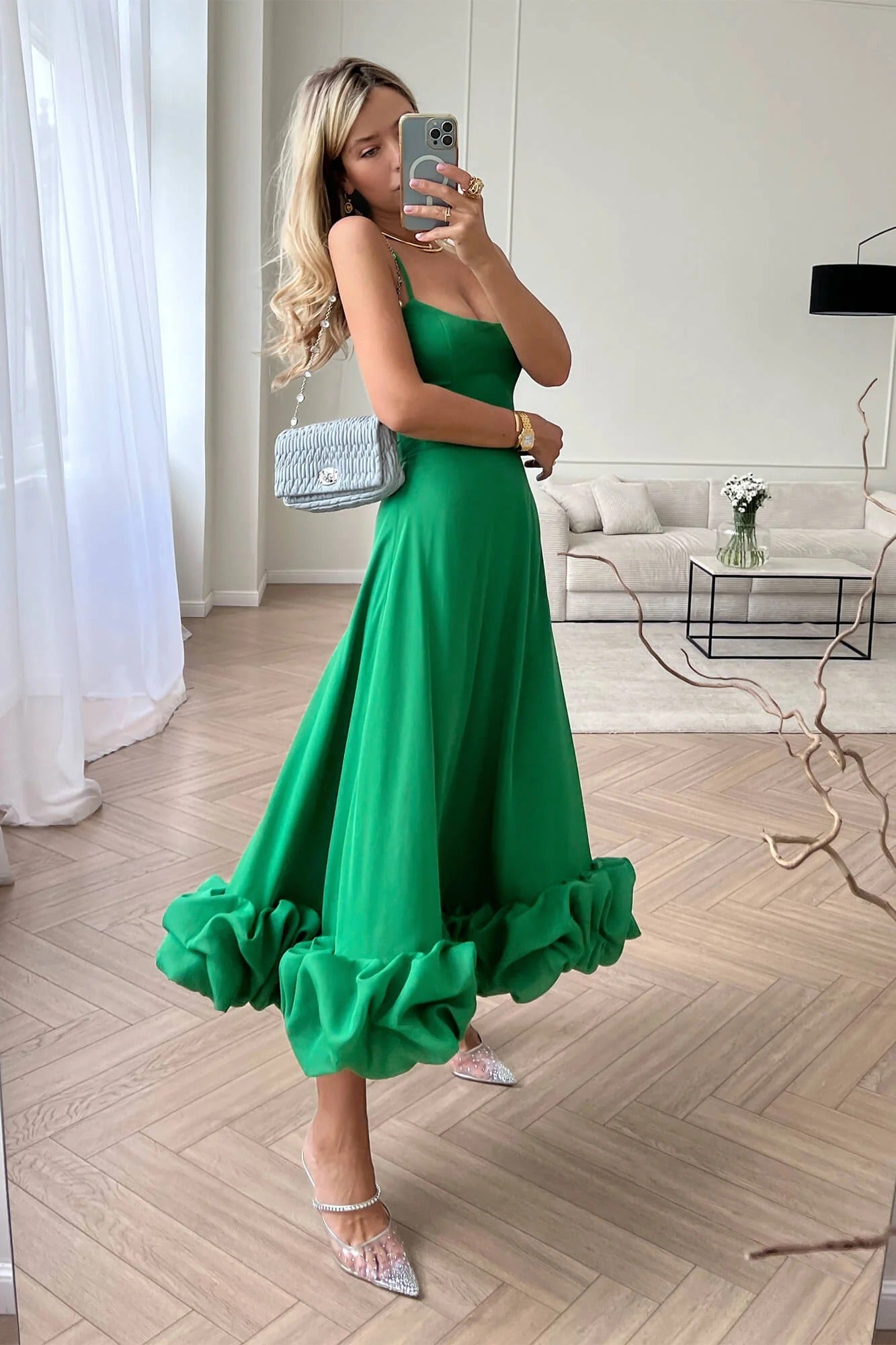 Ammie | Women’s Flowy Sleeveless Graduation Party Dress