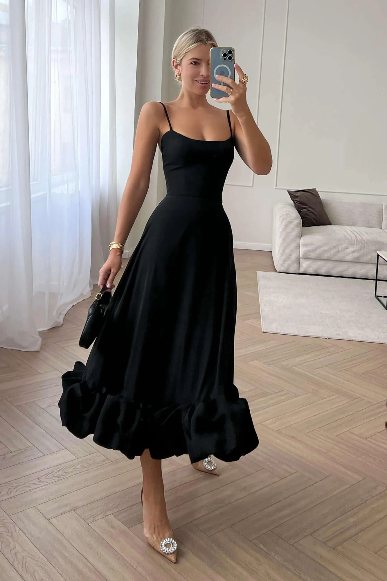 Ammie | Women’s Flowy Sleeveless Graduation Party Dress