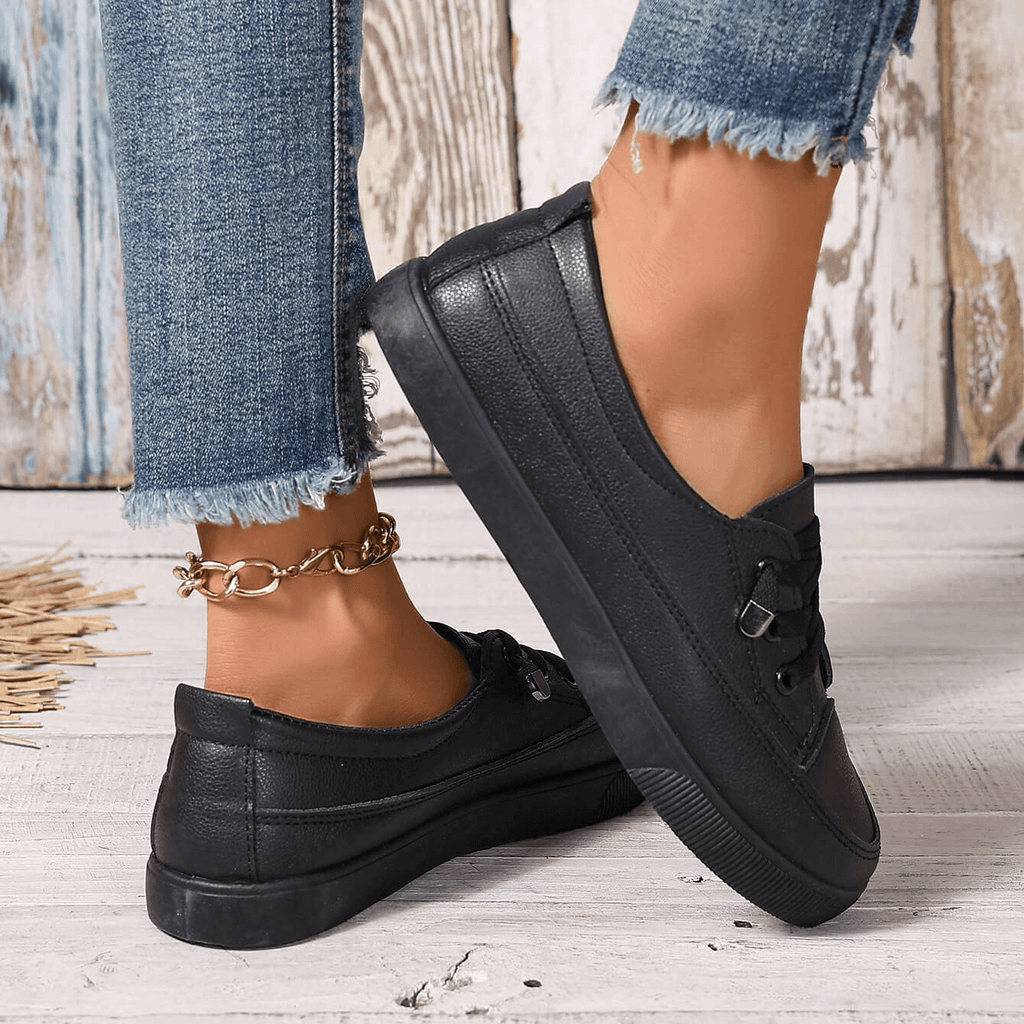 Amreen | Women's Low-Top Lace Up Closed Toe Shoes