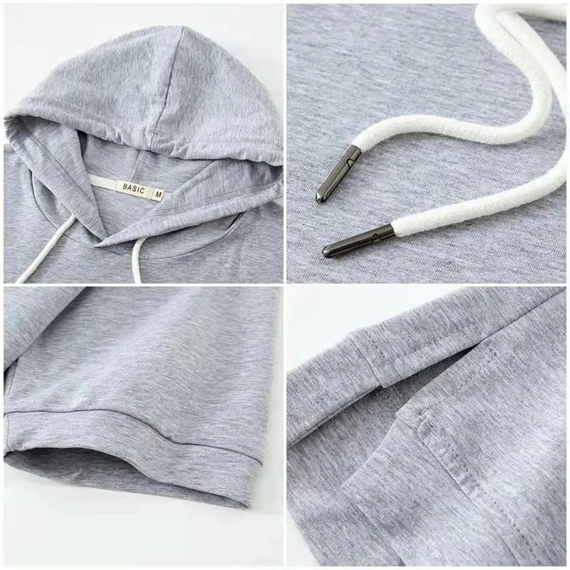 Emma | Women’s Drawstring Short Sleeve Hoodie