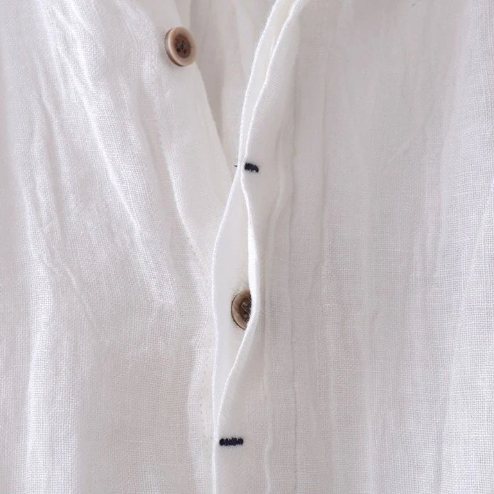 Anders | Men’s Short Sleeve Collared Button Front Shirt