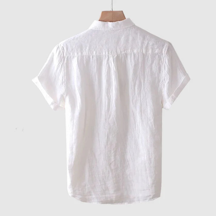 Anders | Men’s Short Sleeve Collared Button Front Shirt
