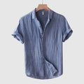 Anders | Men’s Short Sleeve Collared Button Front Shirt