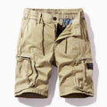 Angelo | Men's Utility Zipper Pocket Cargo Shorts
