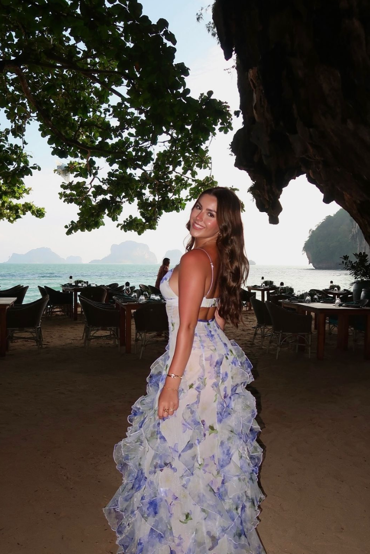 Ann | Women’s V Neck Sleeveless Wedding Guest Dress