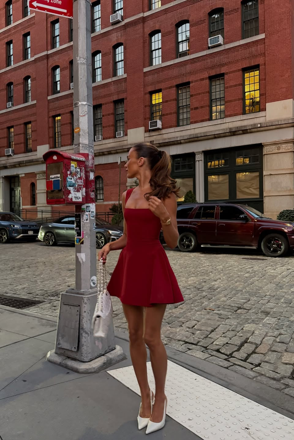 Annabell | Women’s Square Neck Graduation Party Dress
