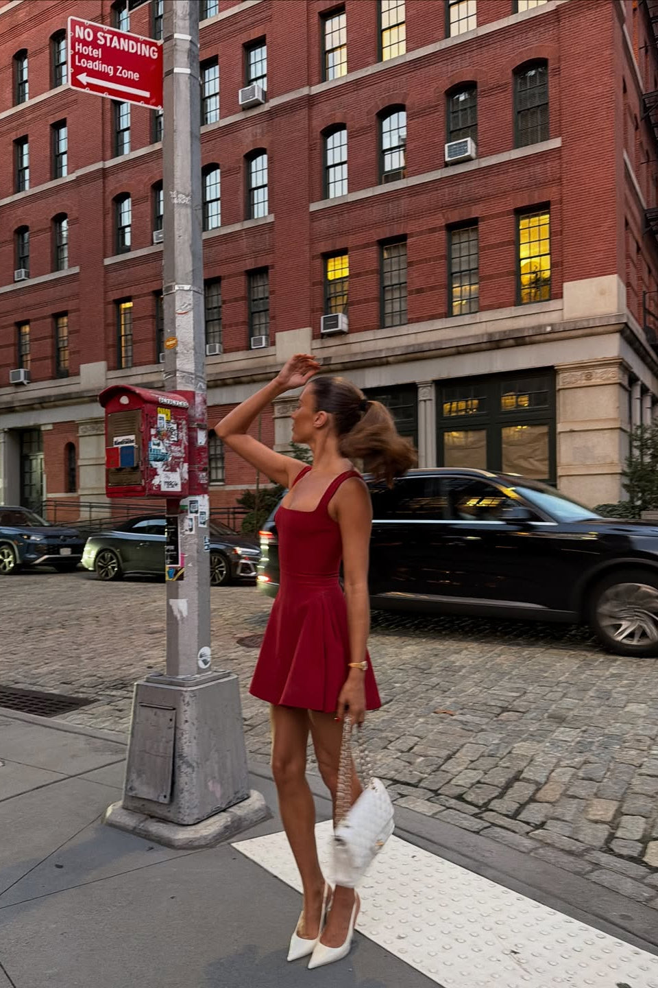 Annabell | Women’s Square Neck Graduation Party Dress