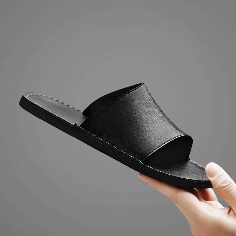 Anthony | Men's Slip-On Open Toe Backless Summer Slippers
