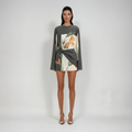 Arabella | Women’s Floral Print Long Sleeve Mini Dress