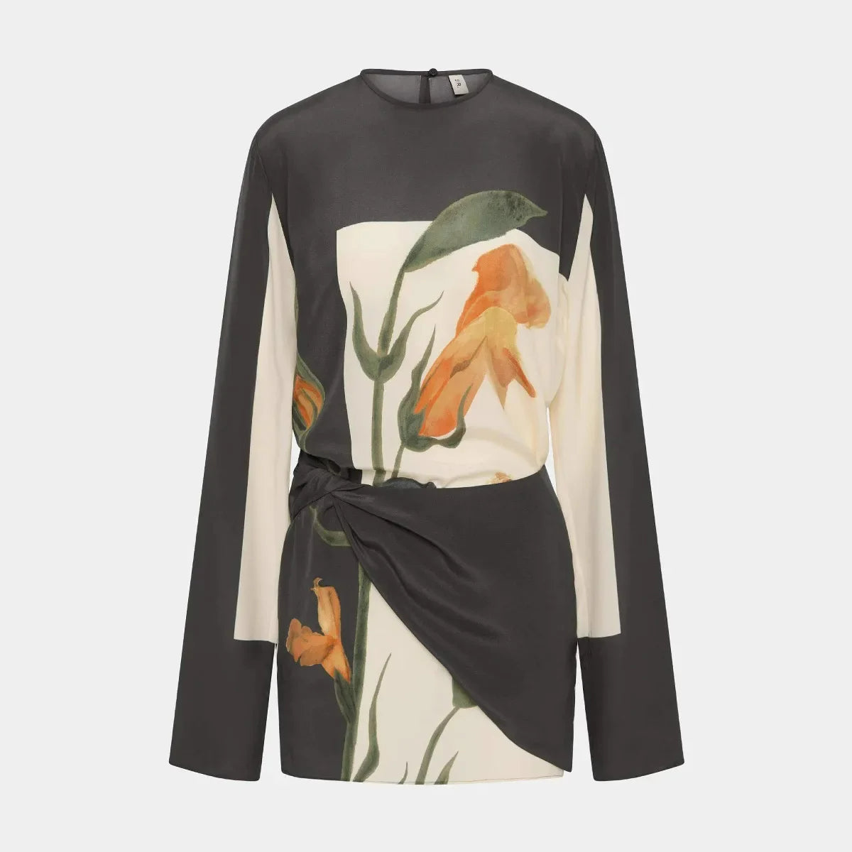 Arabella | Women’s Floral Print Long Sleeve Mini Dress