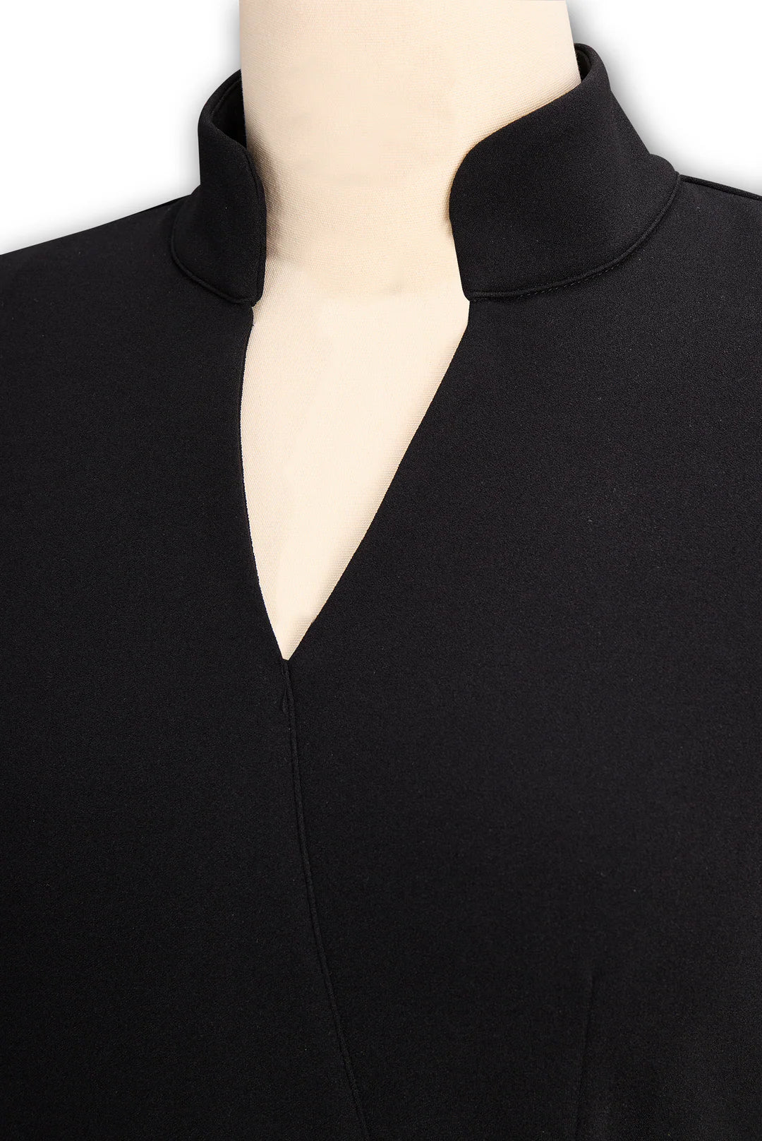 Arabella | Women's V Neck Belted Midi Long Sleeve Dress with Pockets
