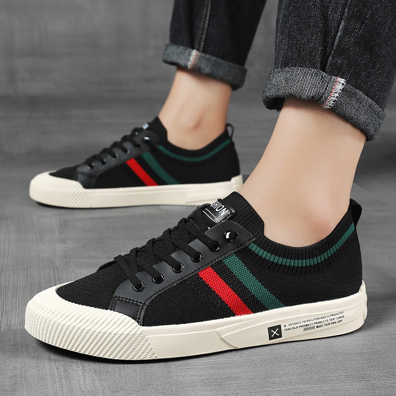 Arcadio | Men's Mesh Lace-Up Round Toe Sneakers