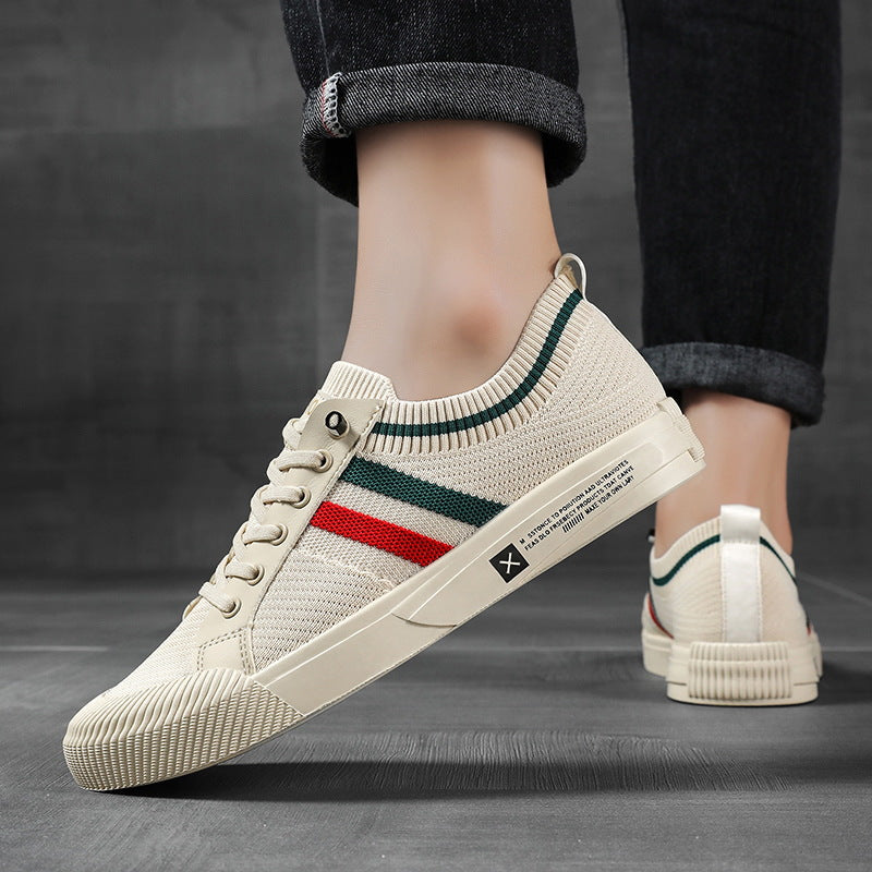 Arcadio | Men's Mesh Lace-Up Round Toe Sneakers