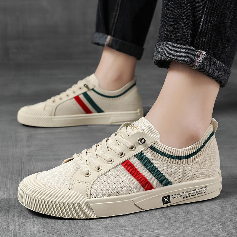 Arcadio | Men's Mesh Lace-Up Round Toe Sneakers