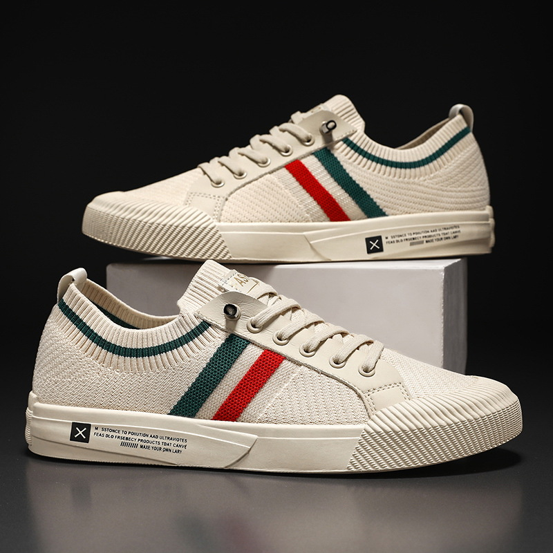 Arcadio | Men's Mesh Lace-Up Round Toe Sneakers