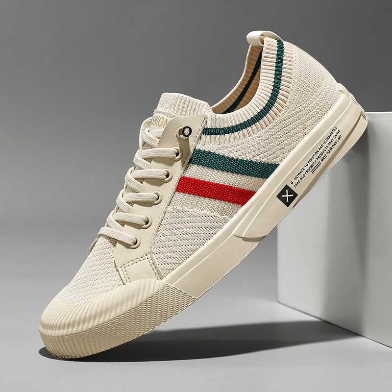 Arcadio | Men's Mesh Lace-Up Round Toe Sneakers