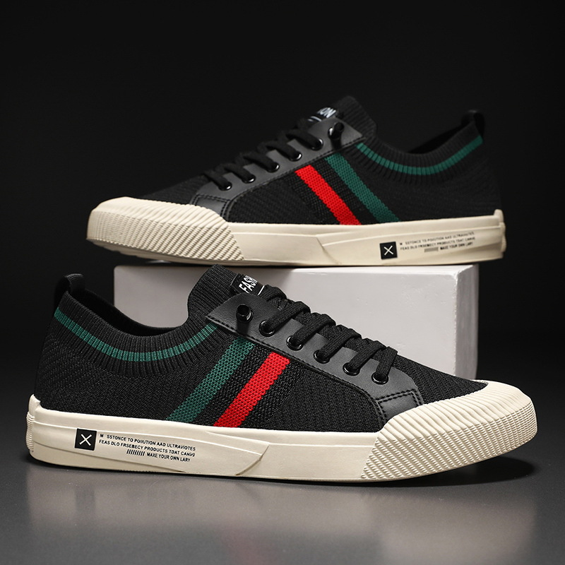 Arcadio | Men's Mesh Lace-Up Round Toe Sneakers