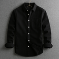 Arcangel | Men's Turn Down Collar Button Front Dress Shirt