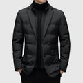 Armani | Men’s Lapel Collar Zip Front Side Pockets Jacket